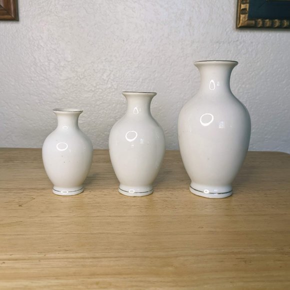 Vintage Tiny Vases Set of 3 - Picture 4 of 5